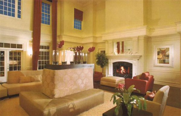 MANOR AT BUCKHEAD RENOVATED RECEPTION AREA